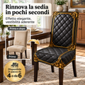Coprisedia Elegance™ – Protegge, Rinnova e Trasforma le Tue Sedie